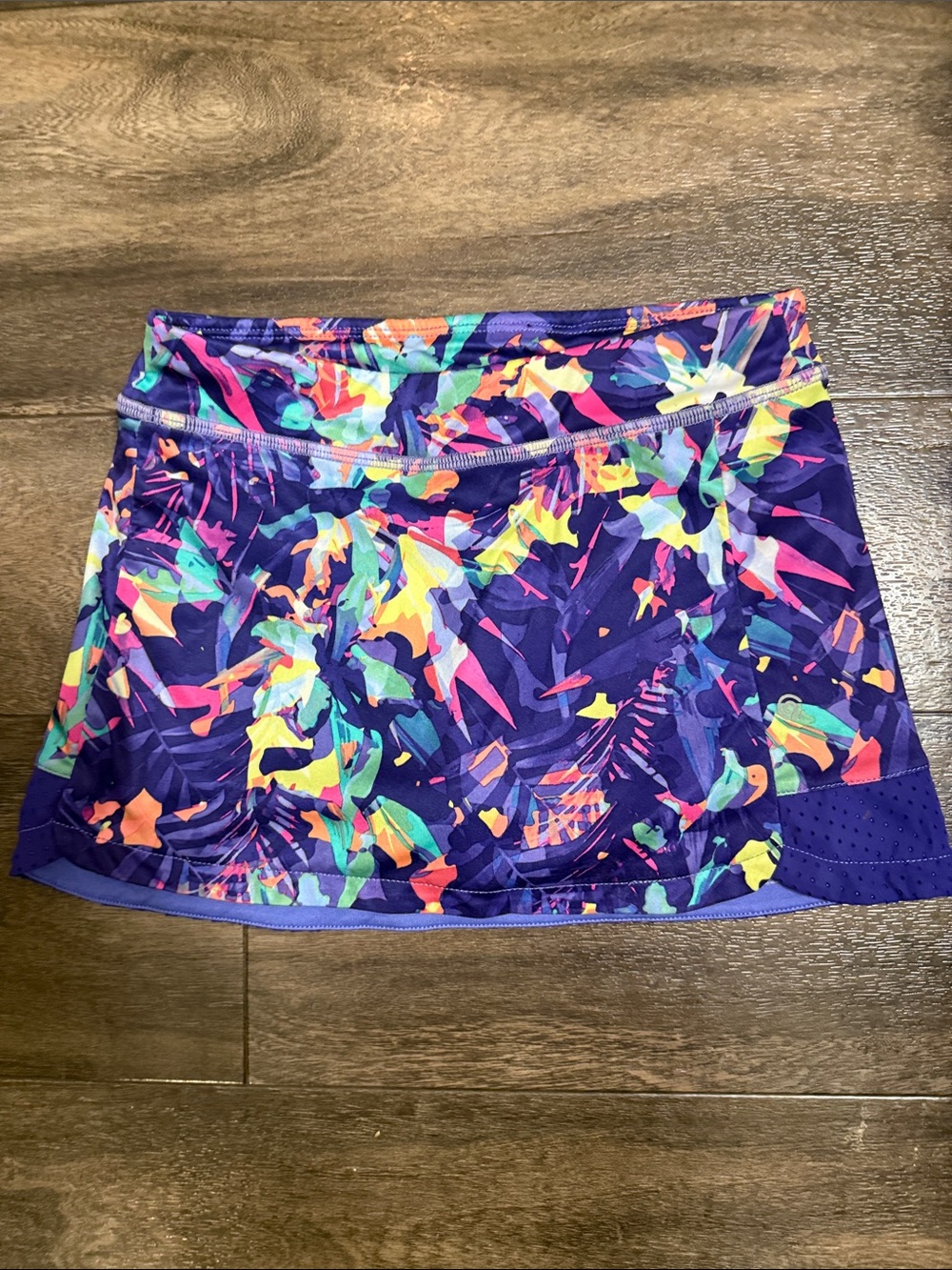 Champion Purple Multicolor Athletic Skort